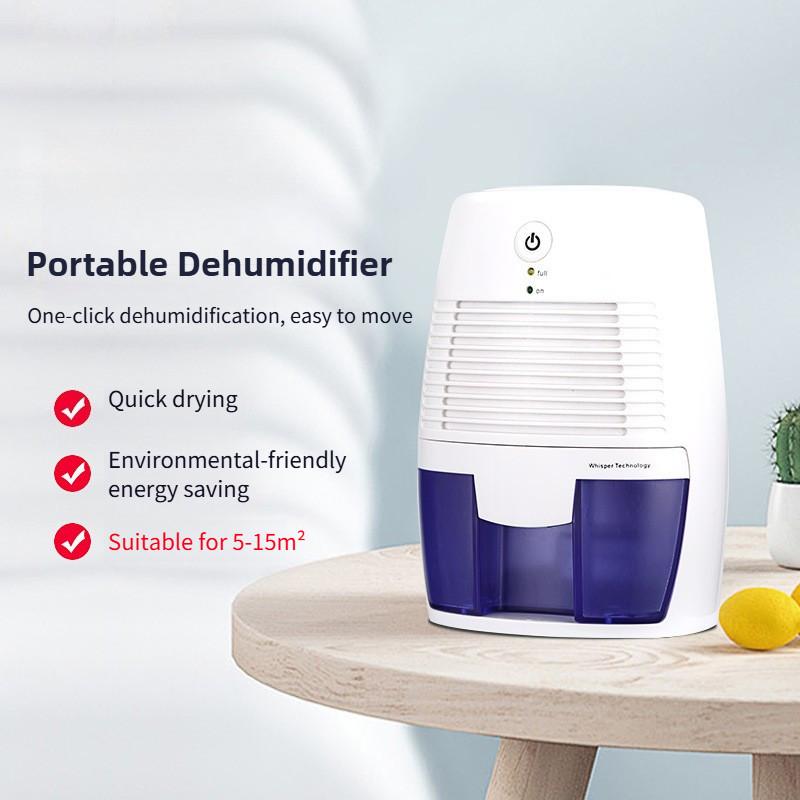 Portable Silent Bedroom Air Dryer Power Saving Moisture Absorber Machine Household Small Dehumidifier