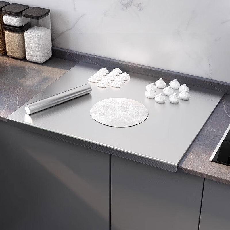 Stainless Steel Double-Sided Multi-Use Kitchen Board