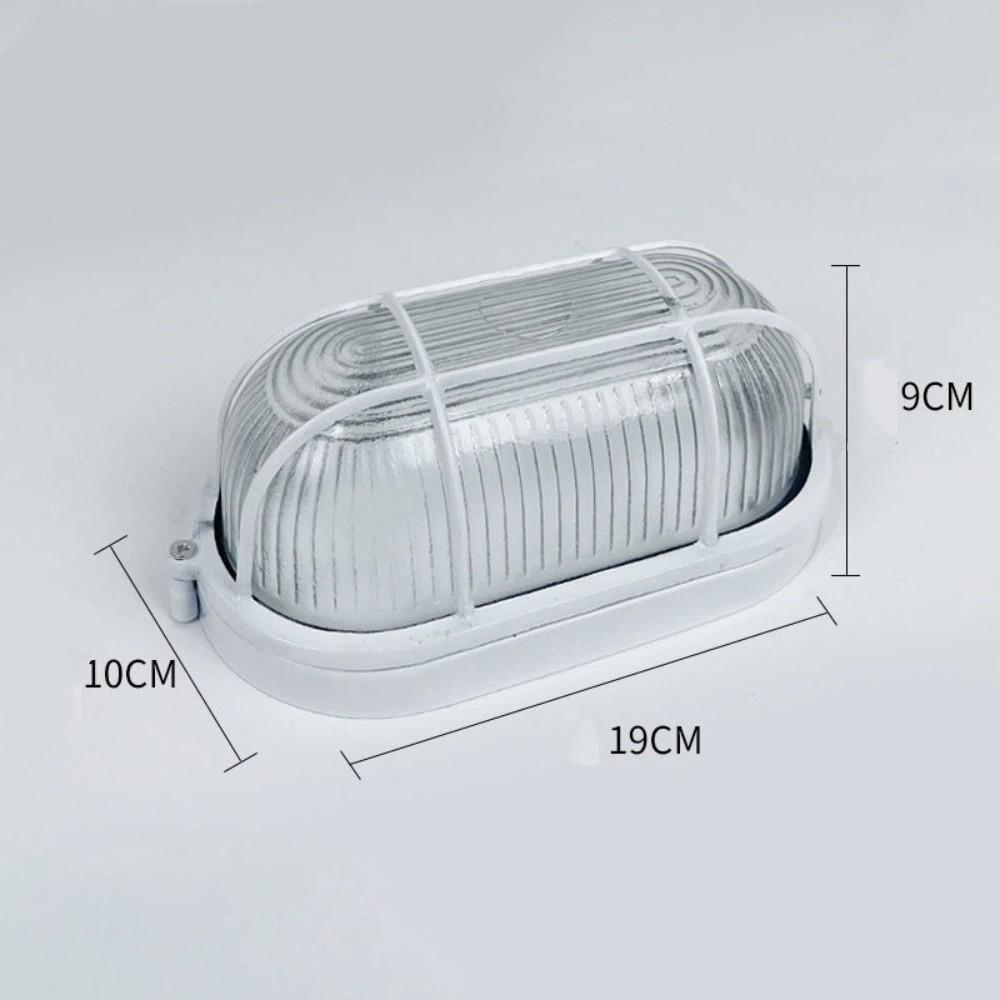 Waterproof Explosion-Proof Lamp Die-cast Aluminum Moisture Explosion-proof Ceiling Lamp IP65 Dustproof Frosted Glass Sauna Lamp