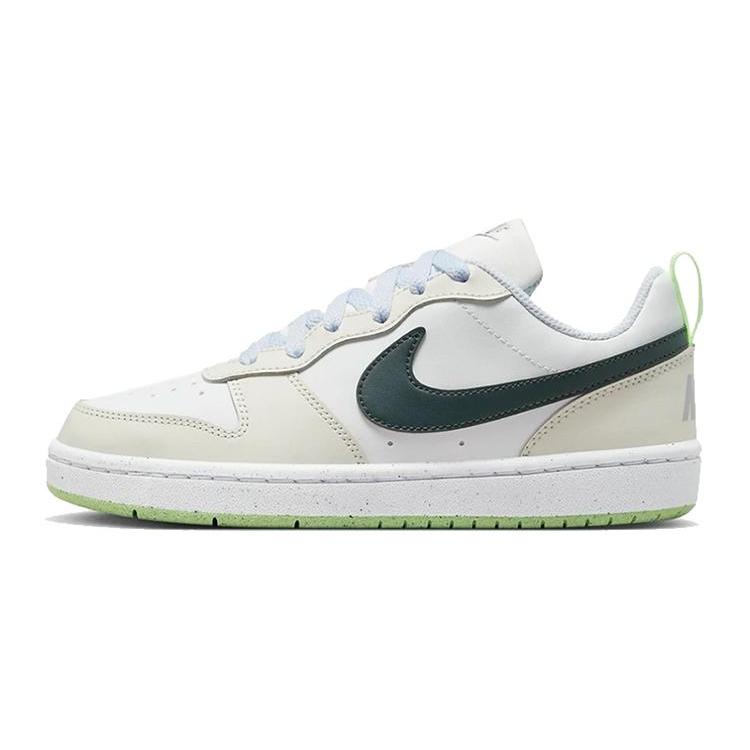 Nike Court Borough Low Recraft Grade School 'Coconut Milk Jungle Green' (Unisex)