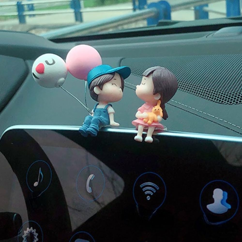 Itisyou Car Decoration, Car Decoration, Interior Accessories, Cute, Couples, Balloons, Resin, Birthday, Car Accessories, Car Accessories