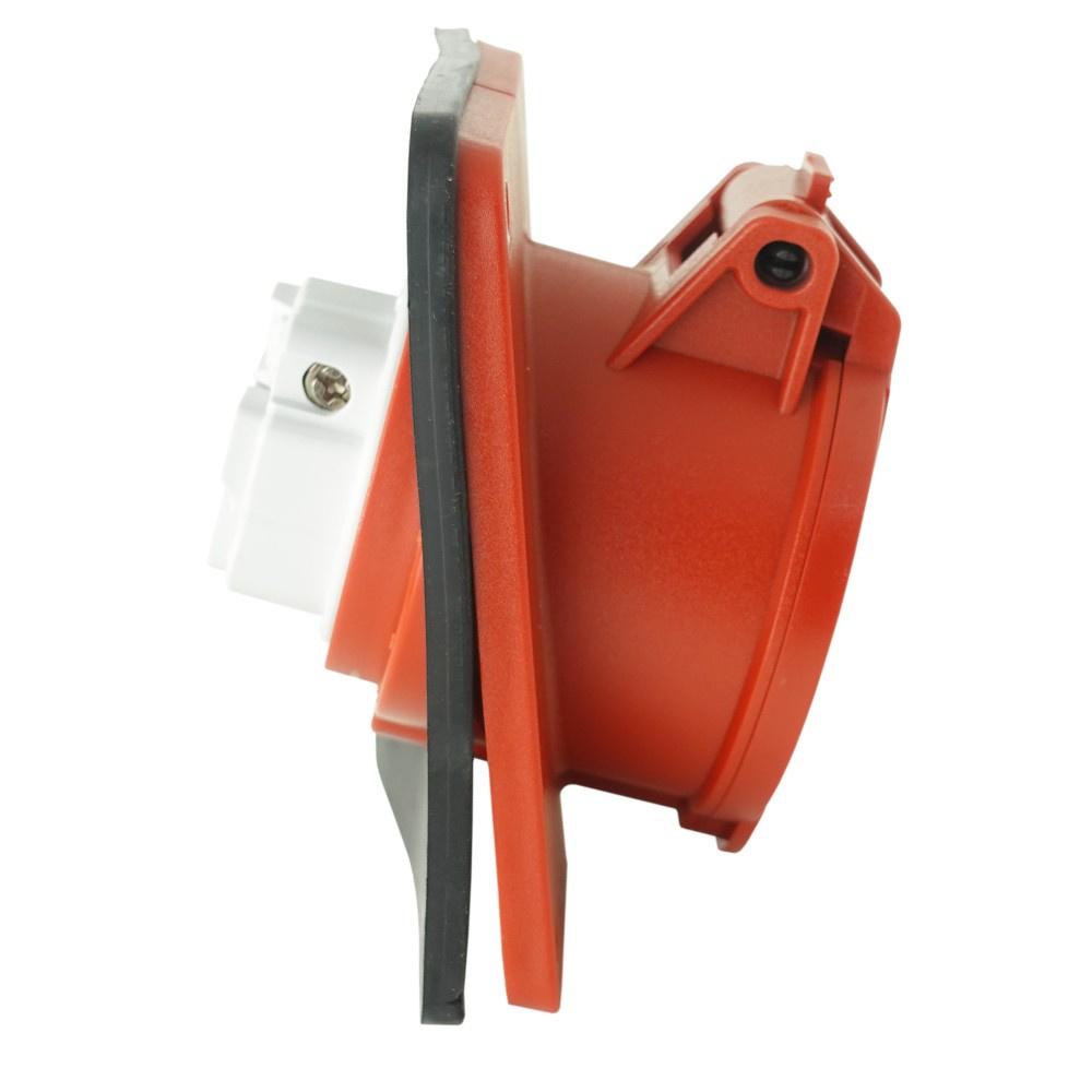 Gniazdo Tablicowe Skosne Silowe 16A 4P 400V 83X90Mm Przemysłowe