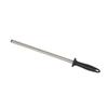 Diamond Sharpener Steel Portable Honing Rod Sharpening Stick with Ergonomic Handle for Home Kitchen Blades 30.5cm 12in