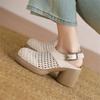 Fashion New Summer Sandal Cover Toe Sandals for Women High Heels Sandals Fashion Hollow Out Round Toe Chunky Heels Women Platform Shoes