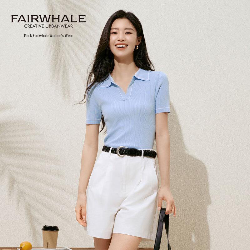 

Mark Fairwhale Women s 2025 Summer Polo Knit Tee S