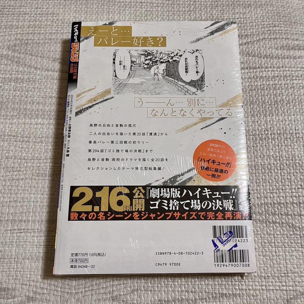 [USED] Haikyuu Art Book Final Volume 45, Showsetsuban and other bonus items included