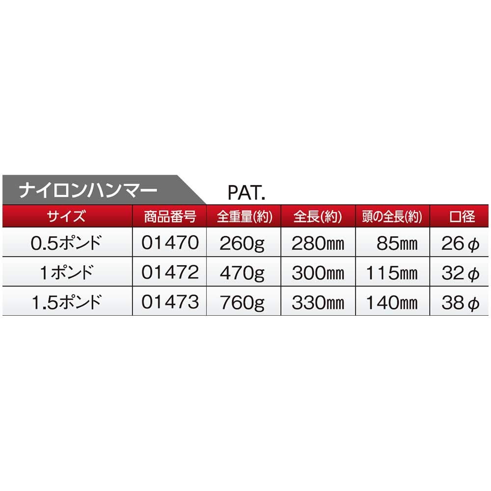 Dogyu Industry N Nylonhammer 1P