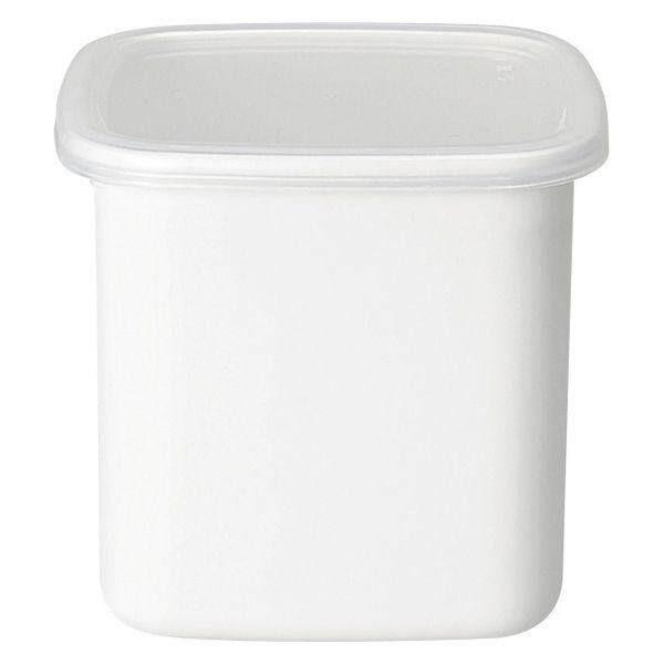 Noda Enamel Square Storage with Seal Lid 65300 S  65301 M  65302 L