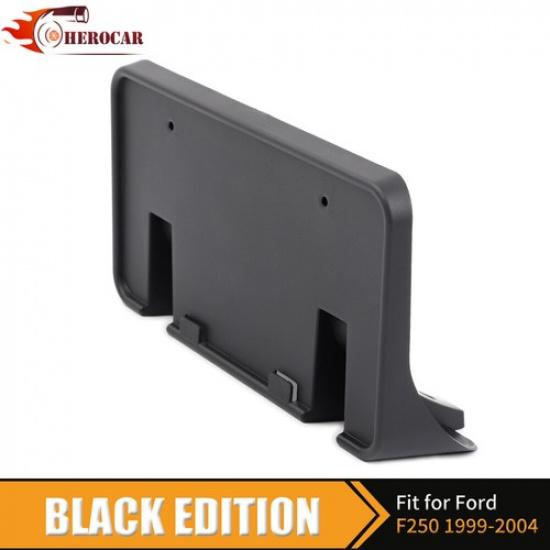 Front Bumper License Plate Frame Bracket For 1999-2004 Ford F250 F350 F450 F550