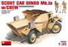 MiniArt Dingo British Scout Car Figure Plastic Model 1/35 MK.1a