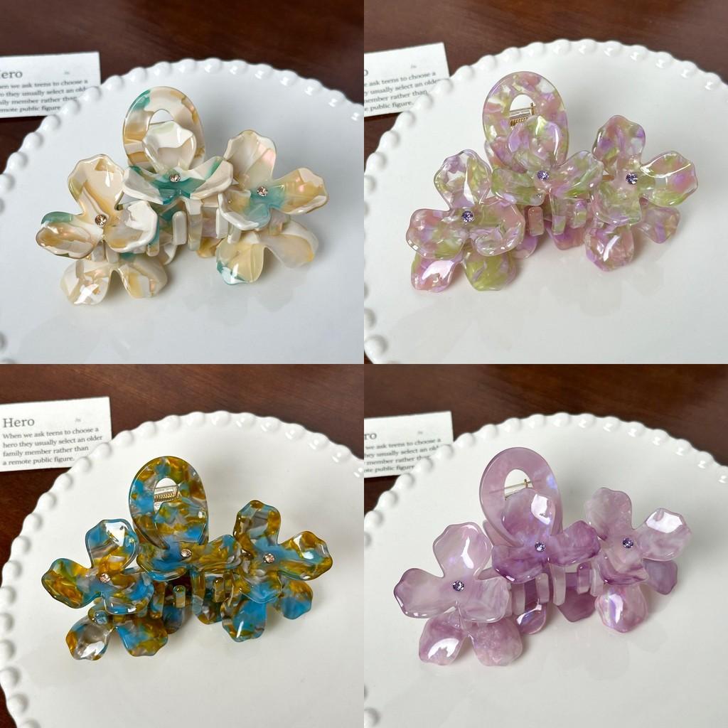 Premium Dorrie Acetate Large Floral Hair Claw Clip Perfect For Stylish Everyday Use