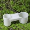 Convenient Bird Drinker Cup Plastic Bird Feeder Quail Water Cups Pigeons Drinker Home