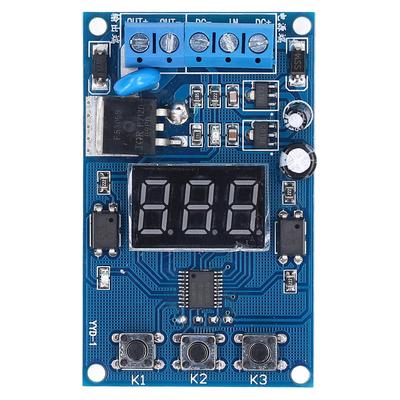 MOS Tube Control Board Adjustable Trigger Cycle Delay Switch Module Optocoupler Isolation E7A4