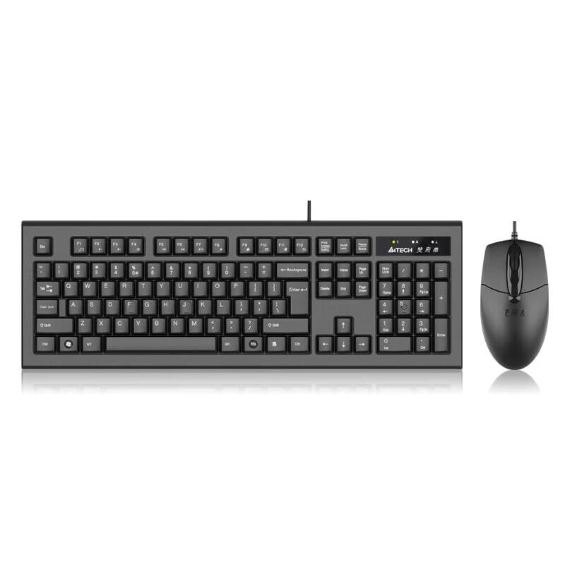 A4Tech KR-8572 USB Wired Keyboard and Mouse Set