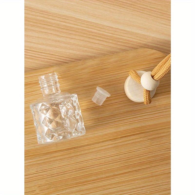 1pc Empty Perfume Bottle Design Car Hanging Ornament