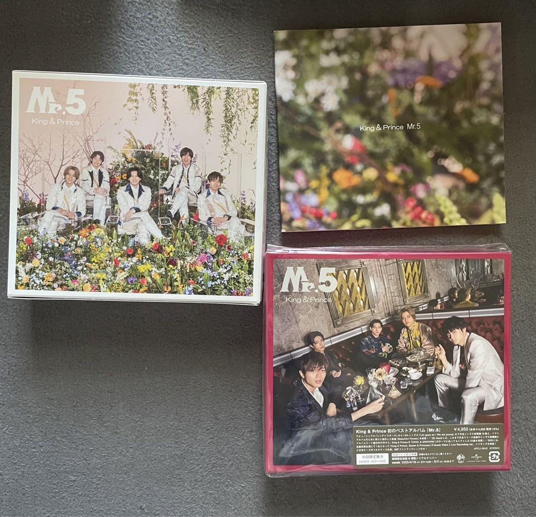

[USED] King&Prince Mr.5 Album