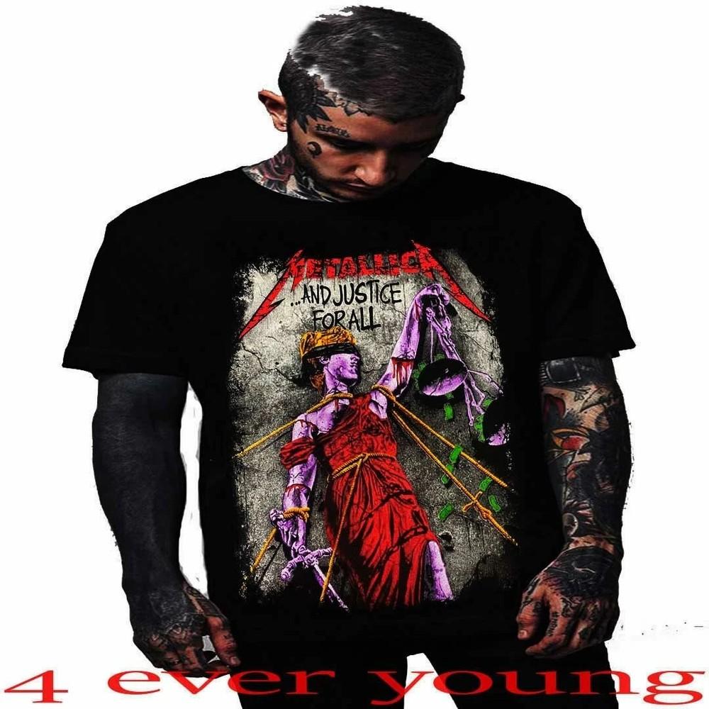 METALLICA YIN YANG PUNK HARD ROCK CLASSIC T SHIRTS  SIZES Unisex T-Shirt S