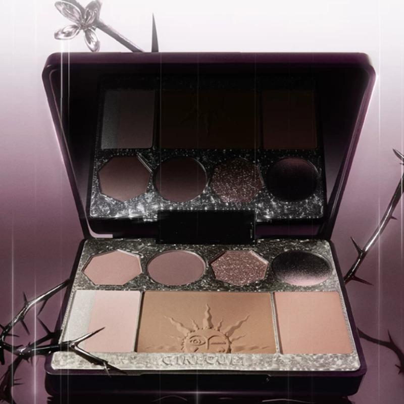 Girlcult All-in-One Gesichtspalette Bronzer Highlighter, Rouge, Lidschatten & Kontur, Pfirsichblüteninsel Thema Make-up-Set
