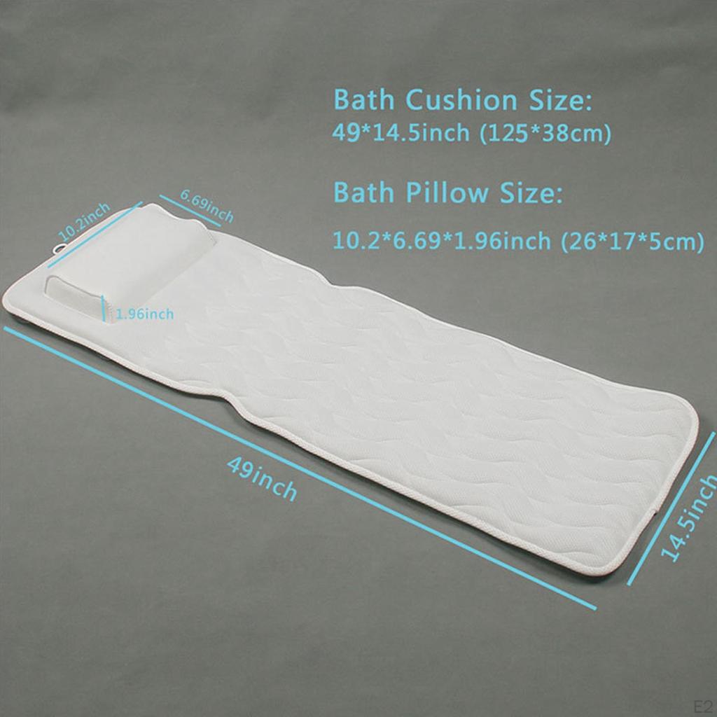 Bath Pillow for Neck And Back Comfort