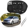 Left/Right Side Wing Mirror Glass Heated Rear View Mirror For Honda Odyssey 2014 2015 2016 2017 76253-TK8-A51 76203-TK8-A51