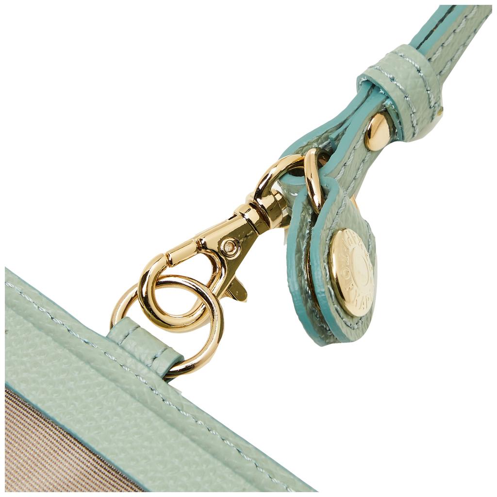 ID Square Texture Embossed ID COLORATO 511140028700 Green Gray [Topkapi] Case, Case, Women's