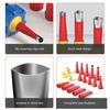 Complete Caulking Nozzle Tip Set 16Nozzles 6Bases AntiRust Tool For Perfect Kitchen Bathroom Wall Joint Finishing