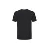 adidas Classic Comfortable Breathable Logo Print Knitted Crew Neck Short Sleeve T-Shirt Unisex Tops Black White ADICLTS24TK-BW