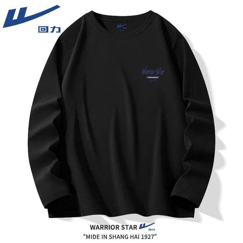 Warrior Men s American Style Long-Sleeve Cotton T-Shirt L