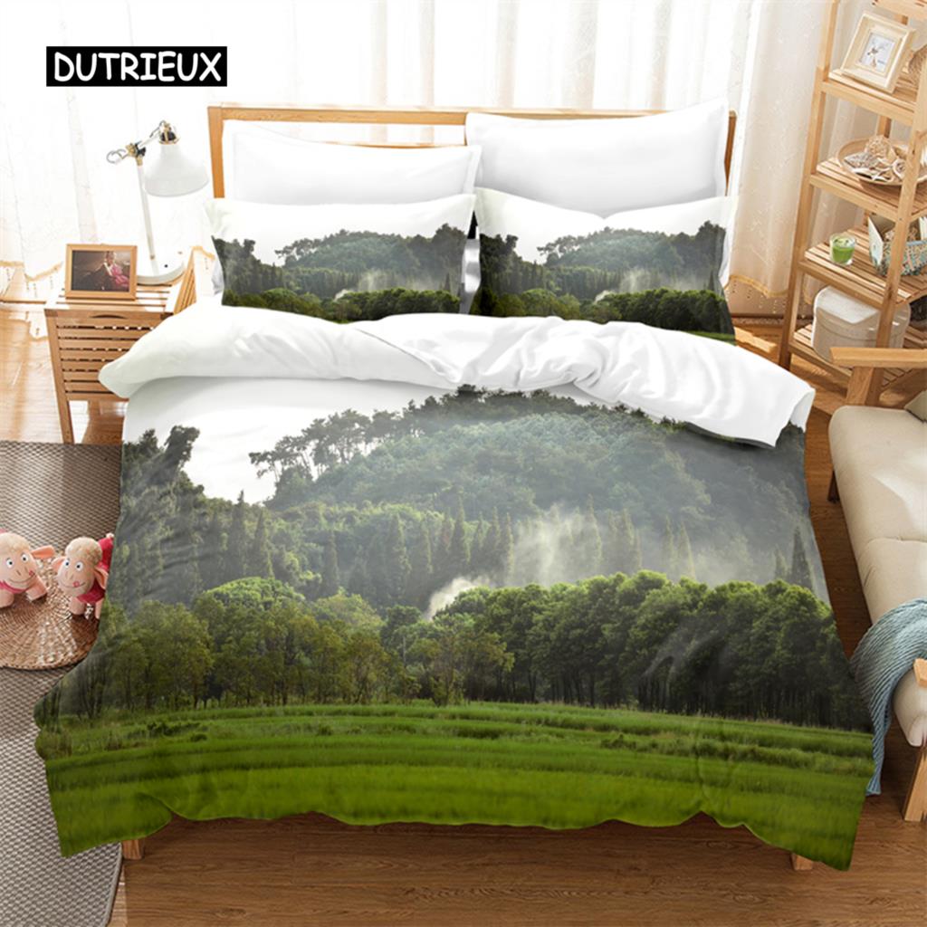 Cactus and Woods Bedding Set Duvet Cover Set 3d Bedding Digital Printing Bed Linen Queen Size Bedding Set Fashion Design
