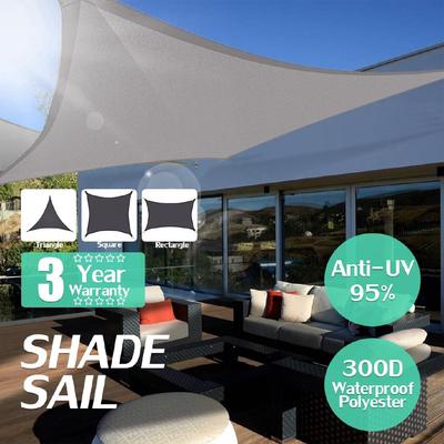 Tissu HDPE 280 g/m² Carré Voile d'Ombrage Filets d'Ombrage pour Jardin Couverture Fleurs Plantes Terrasse Pelouse