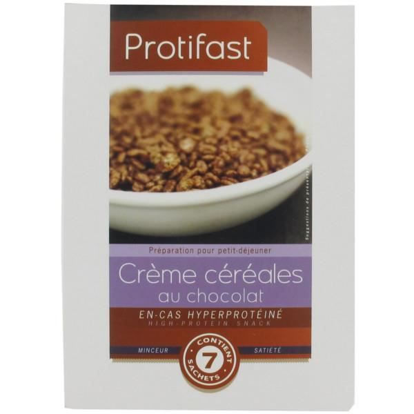 Protifast Dessert Hyperprotéiné Crème Céréale Chocolat 7 sachets