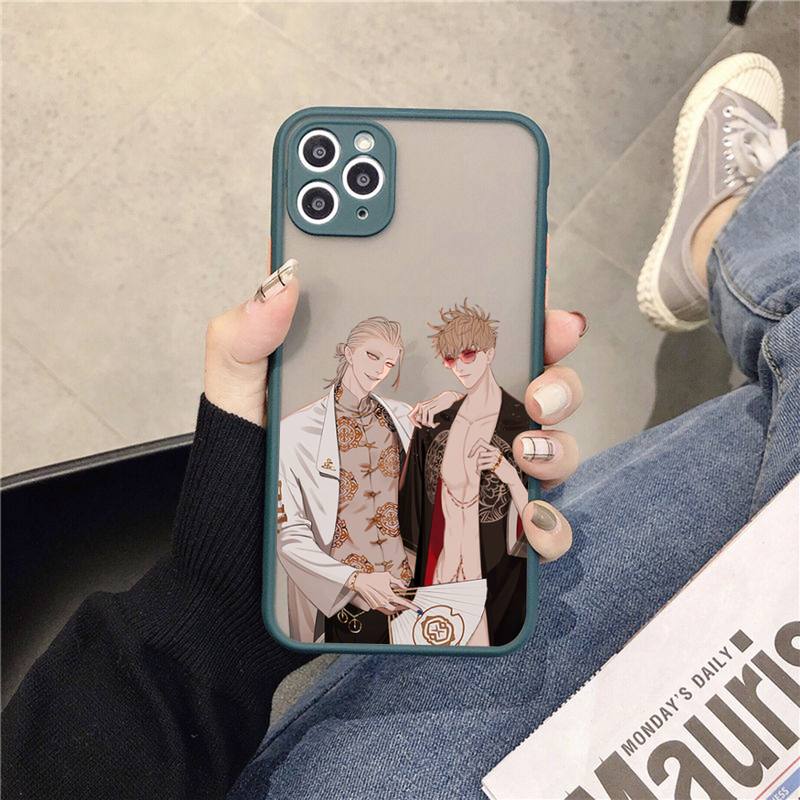19 Days Anime Phone Case for iPhone X XR XS 7 8 Plus 11 12 13 Pro MAX 13mini Translucent Matte Case