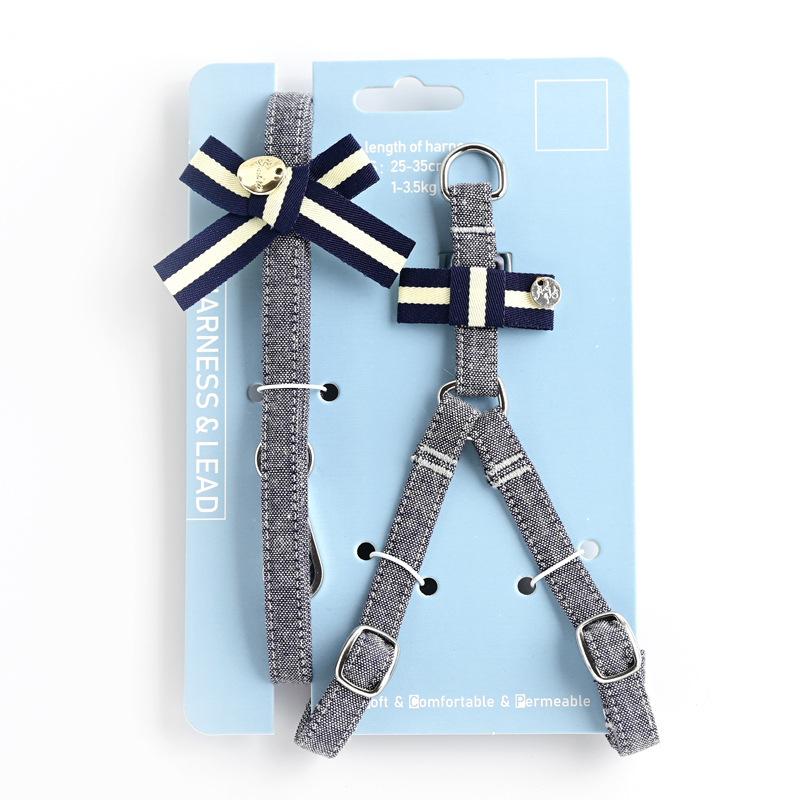 

Товары для питомцев Бант поводок для собаки Молочная собака Маленькая собака Щенок специальная нагрудная шлейка M