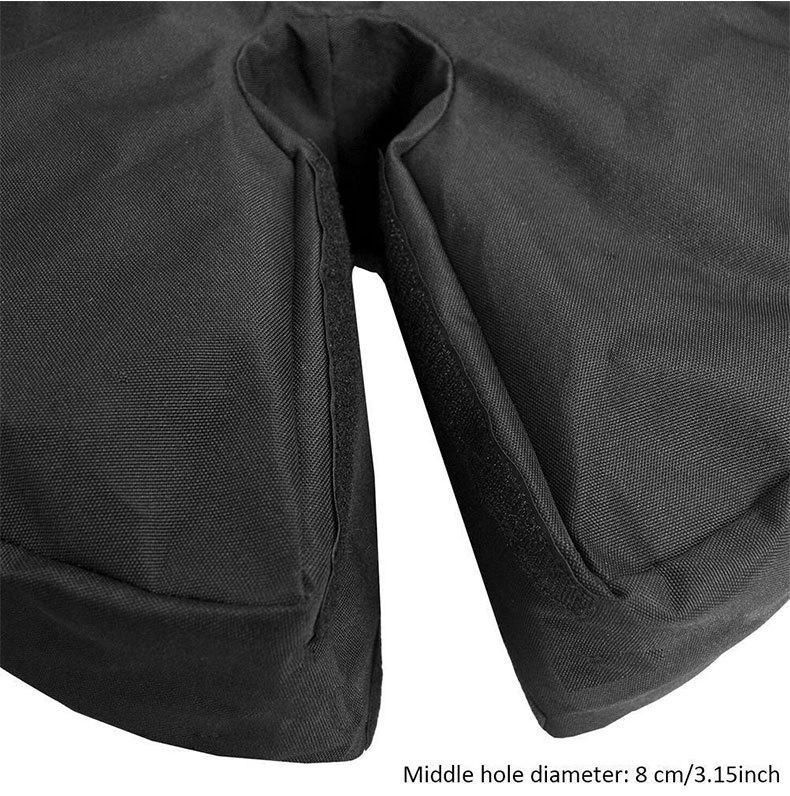 Portable Outdoor Umbrella Base Sandbag - Round & Stabilizing Tent Weight