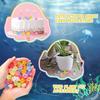 100/50Pcs Kawaii Luminous Colorful Octopus Mini Octopus Resin Animal Home Decor Fairy Garden Diy Dollhouse Decoration