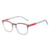 New Anti-blue Light Glasses for Men and Women, Korean Style, Fashionable Square Frame, Ultra-light, High-definition, Suitable for Middle-aged and