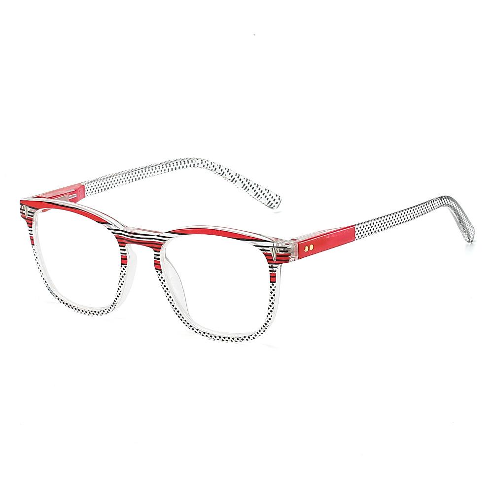 New Anti-blue Light Glasses for Men and Women, Korean Style, Fashionable Square Frame, Ultra-light, High-definition, Suitable for Middle-aged and