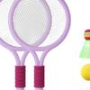 Tennis Rackets Set, Racquet with 1Pcs Balls, Badminton, for Children Outdoor and Indoor