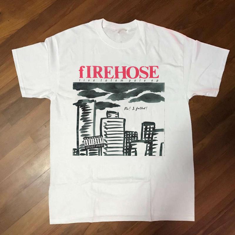 FIREHOSE Band Live Totem Pole t-shirt pleine taille S 5XL S разноцветный