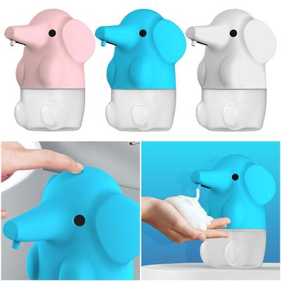 Cute Elephant Automatic Foaming Soap Dispenser Touchless Electric Soap Dispenser Rechargeable Hands Free Auto Soap Dispenser