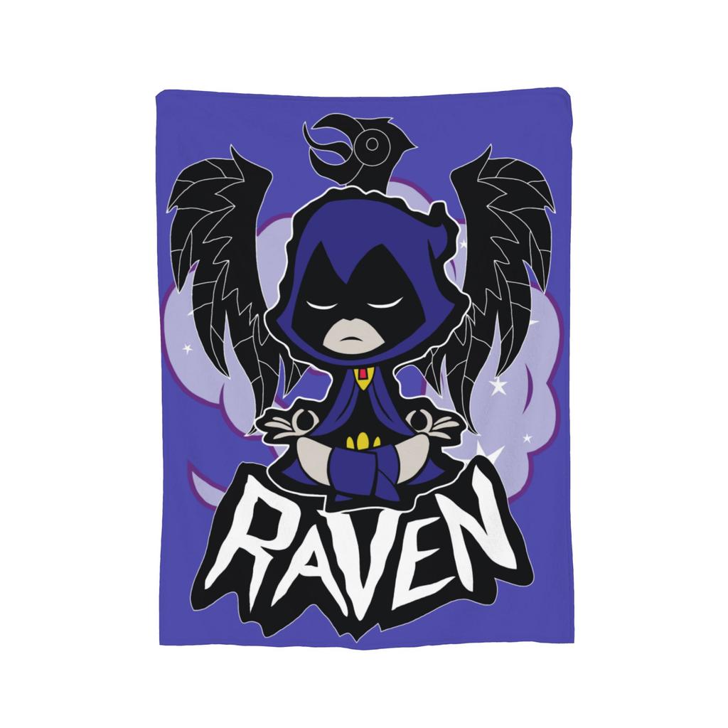 Coperta Familiare Teen Titans Go Flanella Vintage Morbida Coperte per Coprire Sedia Divano Inverno,