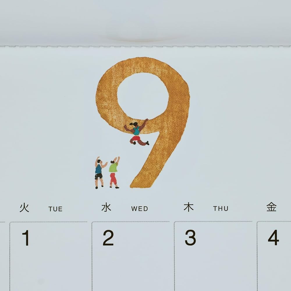 Hobonichi Whiteboard Calendar 2026 Medium Wall Mount