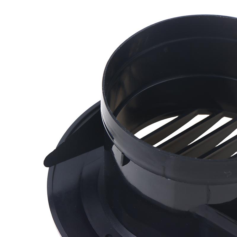 4 Shapes Availables 75/100/125Mm Round Ducting Ventilation Cover Air Vent Extract Valve Grille Air Circulation Vents Cover