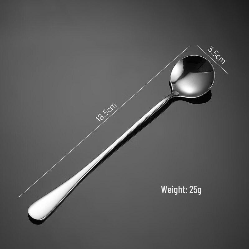 

Qianxing 304 Stainless Steel Coffee & Dessert Spoons, 10-Pack
