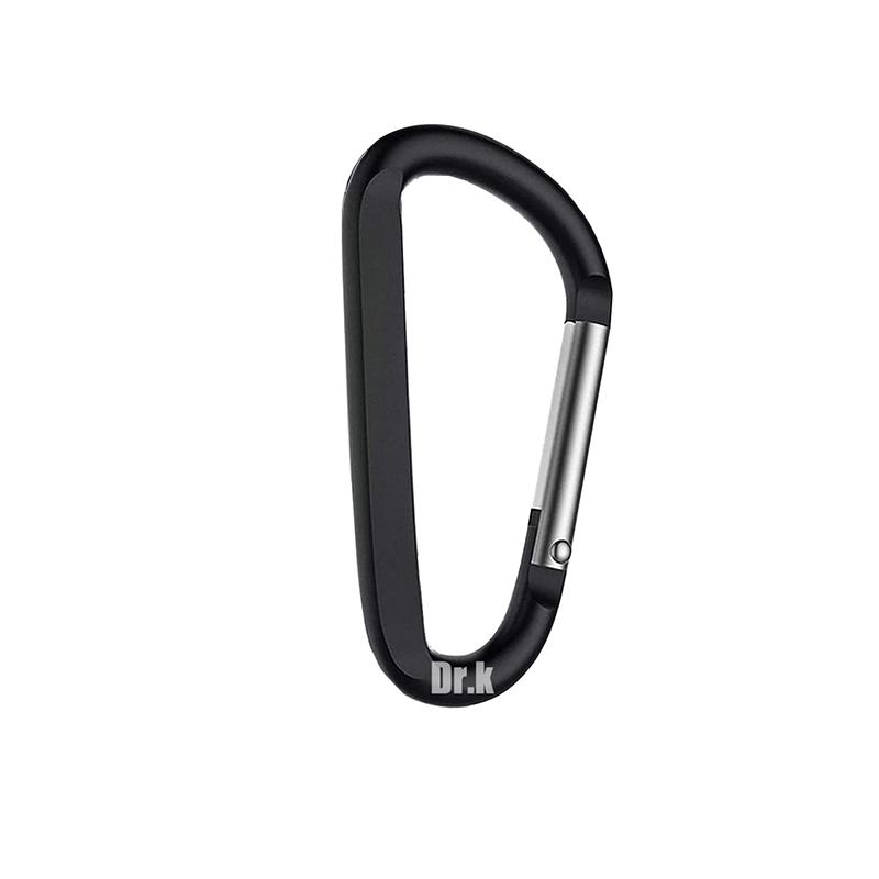 

Carabiner Keychain Clip, 3 Large Aluminum D Ring Shape Carabeaner with Keyring Keychain Hook for Home, Camping, Hiking, Traveling, Backpack 1 PC