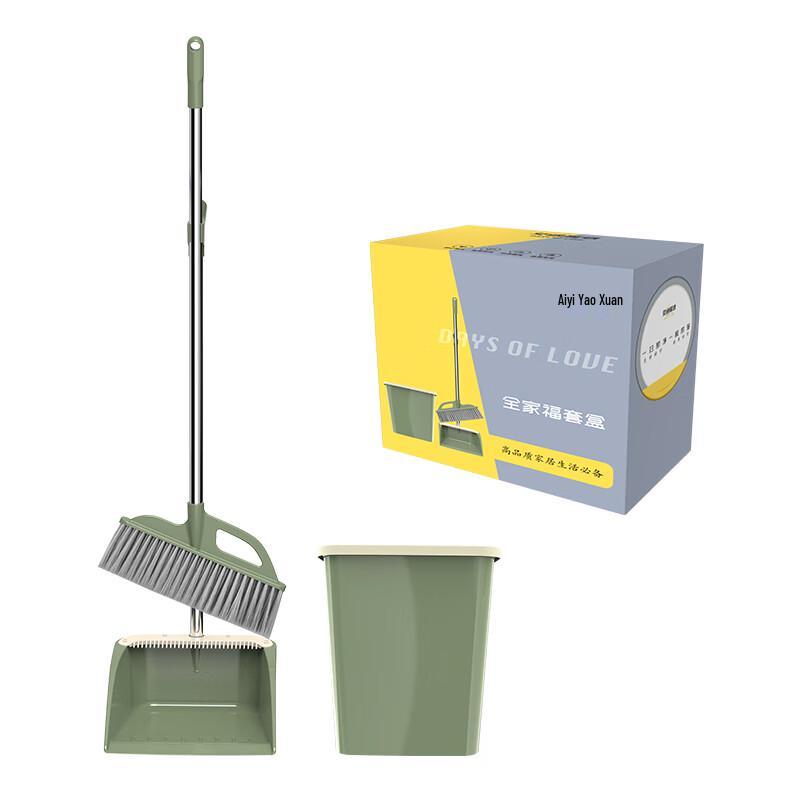 Family Broom and Dustpan Set