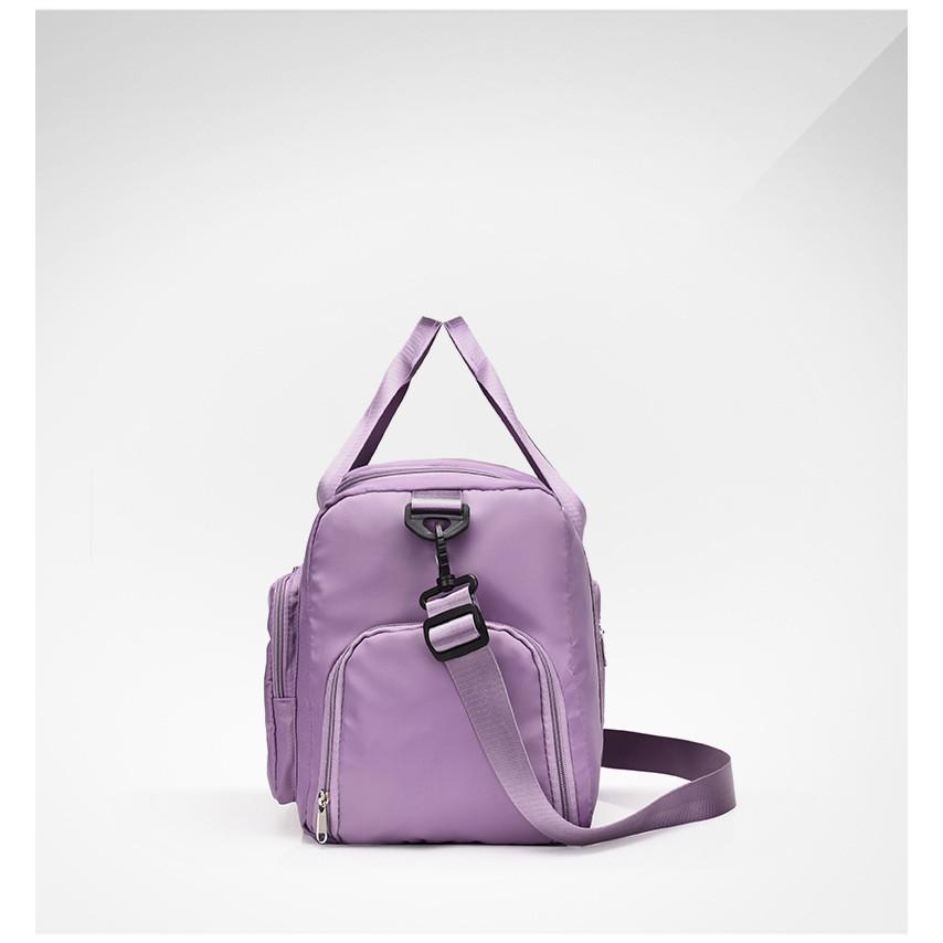 Ielgy Large-Capacity Short-Distance Travel Bag Dry Wet Separation Belt Shoe Position Sports Gym Bag Leisure Student Luggage Bag