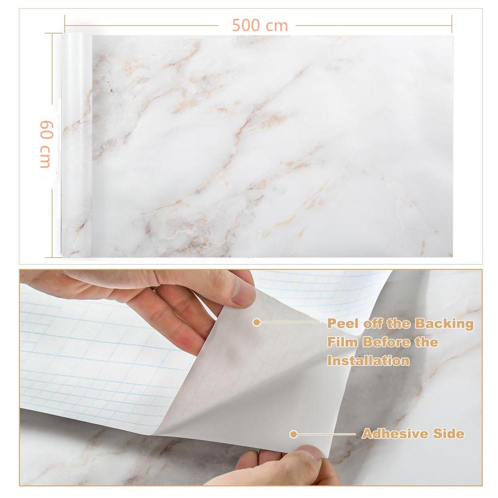 Waterproof And Dirtproof Stickers Marble Pattern adhesive wallpaper renovation Waterproof And Dirtproof Stickers Marble Pattern adhesive wallpaper renovation