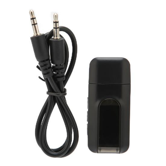 

2 in 1 Bluetooth Adapter USB Wireless Bluetooth Transmitter Receiver with LED Display for Car Home Audio System