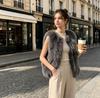Fur Vest Women's Autumn and Winter Imitation Fox Fur Vest Jacket Fashionable Warm Outer Wear Fur Vest